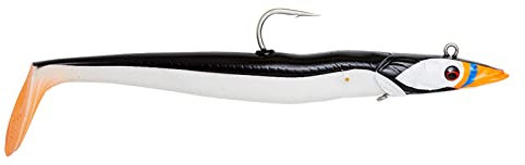Savage Gear Gummifische zum Meeresangeln Sandeel V2 Big Game 23,5cm 175g, Farbe:Puffin