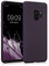 kwmobile Case kompatibel mit Samsung Galaxy S9 Hülle - Schutzhülle aus Silikon metallisch schimmernd - Handyhülle Metallic Brombeere