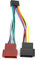 Adaptateur Radio ISO de Voiture, Adaptateur Radio stéréo de Voiture de 16 Broches Adaptateur ISO récepteur stéréo de Voiture connecteur de Harnais ISO NC Adaptateur