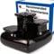 Miaustore Standard Ceramic Cat Water Fountain - Motion Sensor Activated, 120oz/3.4l, Doesn’t Need Filters, Very Quiet, Dishwasher Safe Pet Drinking Fountain - Black