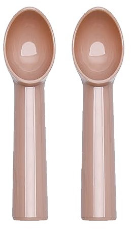 OULIGET Heavy Duty Durable Ice Cream Scoop, 2 Pieces, Pink, Plastic, Nonstick Anti-Freeze