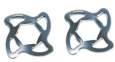 Coppia di ghiere di regolazione precarico Accossato titanio con esagono interno da 19 mm per Honda Hornet 600 dal 2007 al 2013 (CC 600)