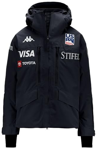 Kappa - Giubbotto, Uomo, Poliestere, Sci, modello: 6Cento 602F Us