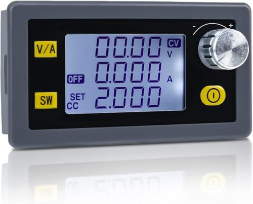 DC Buck Boost Converter, DC 6,0–30V a 0,6–30V Regulador De Voltaje Ajustable Convertidor Voltaje Step Up/Down, 80W 5A Buck Boost Fuente De Alimentación Transformador Voltaje Estabilizador de voltaje