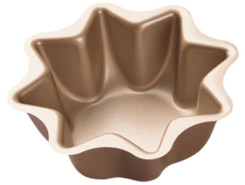 Zerodeko Moule à Gâteau Octogonal Moule à Fondant Mini Moule à Plaque à Pâtisserie Au Chocolat Moule à Cupcakes Mini Tasse De Chocolat Tasse à Acier Carbone Plat à Four Pudding