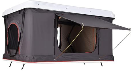 KK-GGL Klappkammer Auf Dem Dachzelt, SUV -SUV -Zelt Für 3 Personen, Pop -Up -Auto -Camping -Zelt, Hartschalen -Dach -Top -Autozelte, Das Gesamte Saisonauto -Van -Zelt,A