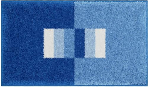 Linea Due CAPRICIO Badteppich 65x115cm blau