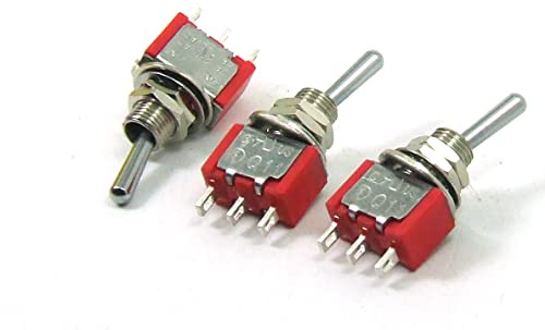 POPESQ 3 unidades. x Palanca de interruptor 1 contacto 2A / 250VAC on-on #A5323