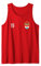 Luxemburg Nummer 19 Trikot Flagge Fußball # neunzehn Tank Top