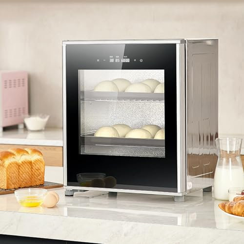 Scatola per la Fermentazione del Pane Elettrica 40L 260W | Lievitatore per Impasto con Controllo Temperatura 20-50℃ | Per Lievito Madre, Pizza, Yogurt & Natto | Panificazione Domestica