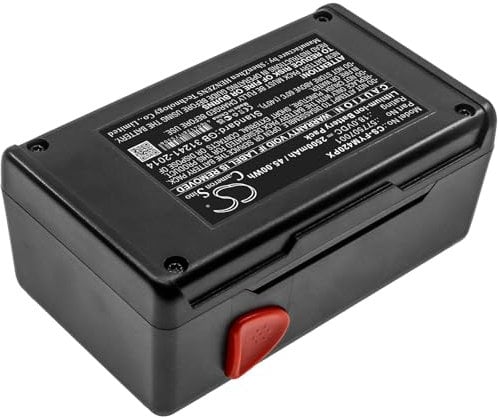 CellEdge - Battery Compatible with Flymo Contour Cordless XT, Easicut 420, Easicut 500, FSS300LI40V, SimpliStore 300, 300 Li 40V Push, for Part Number 577507001, CCT250-3