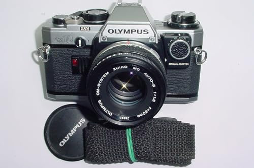 Vintage 35mm Film SLR Manual Camera compatible with Olympus OM10 + 50mm Zuiko Lens