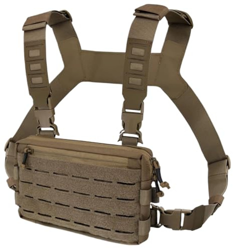 Lnhgh Banane Torso, Herren, multifunktionale Brusttasche, verstellbar, persönliche Ausrüstung für Jagd, Wandern, Sport, Stadt, Arbeit, Camping