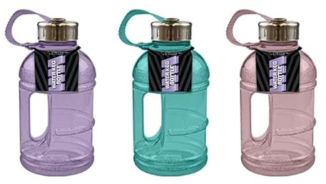 Fitstyle 1L Water Keg – BPA Free Leakproof Gym Bottle – Large 2.2 Litre Sports Water Bottle for Fitness, Hiking & Daily Hydration
