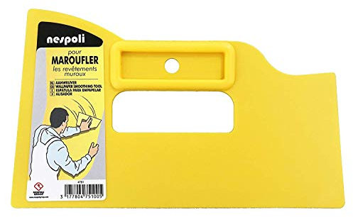 Rugoplast - Spatola per tappezzeria, colore: Rosso