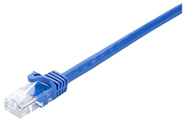 V7 V7CAT6UTP-01M-BLU-1N RJ45 - Cat6 Netzwerkkabel UTP, 1 m, Blau