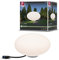 Paulmann Licht Outdoor Plug & Shine Lichtobjekt Stone IP67 3000K 235lm 24V Kugelleuchte Aussenleuchte Gartenbeleuchtung Terassenbeleuchtung, Plastik, 2.8 W, Weiß, 28 x 28 x 16.6 cm