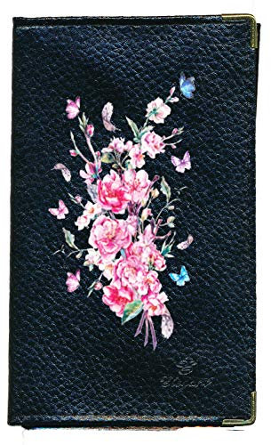 Syl'la Cerisier Etui Carte Grise Permis en Cuir pour Femme Noir