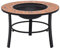 vidaXL Braciere con Mosaico Decorativo Robusto a 3 Gambe Stufa per Esterni Tavolo con Barbecue Terracotta 68 cm in Ceramica Telaio in Acciaio