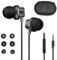 THE G-LAB Korp Helium - Écouteurs Intra-Auriculaires Haute Qualité Audio Microphone Intégré - Jack 3, 5mm pour Smartphones iPhone Android PC PS4 Xbox One Nintendo Switch Mac Tablettes - Nouveau 2020