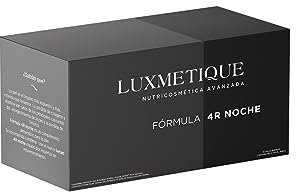 Luxmetique Formel 4R Noche – Pflegekosmetik für die Pflege und Verjüngung der Haut auf Basis von Melisse, Granatapfel, Hyaluronsäure und Ceramosiden, 450 ml, 15 x 30 ml