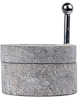 Village Decor Handmade- carved Handmade Stone Mill/Grinder (Dia - 9 inch)