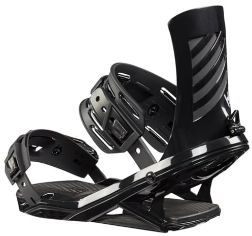 HEAD Unisex All-Mountain Solid FX ONE LYT Snowboard Bindungen, Schwarz, M