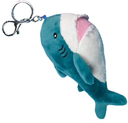 Hai Schlüsselanhänger,Weiche Schlüsselanhänger | Plüsch Schlüsselanhänger Zubehör Plushie Charm Schlüsselanhänger Für Mädchen Handtasche Schlüssel Fall Party Supplies Delr