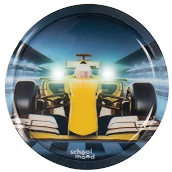 SCHOOL-MOOD Patchy Set zum Schulranzen - Patchies - LED-Patchy Rennwagen