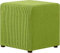 Stretch Hockerbezug Quadratisch/Rund 40x40/45x45CM Gray Ottomane Schonbezug Jacquard Bezug Ottomane Luxuriöser Abdeckung Überzug Hocker Protector Waschbar Hockerabdeckung (Color : A15, Size : 40x40c