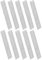 10Pcs Lamelle Compressore Aria, Piastra della Valvola Compressore D'aria 10 X 47 Mm / 0,4 X 1,9 Piastra Compressore Aria, Pollici Parti di Ricambio del Compressore D'aria in Ghisa