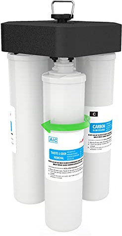 AORA® | Ersatzfilter-Set für 4 Stufen Umkehrosmose-Wasserfiltersystem DIAMOND RO mit und ohne Membrane | PP Sediment Filter | Aktivkohlefilter | Post-Kohleblock Filter (Filterset inkl. Membrane)