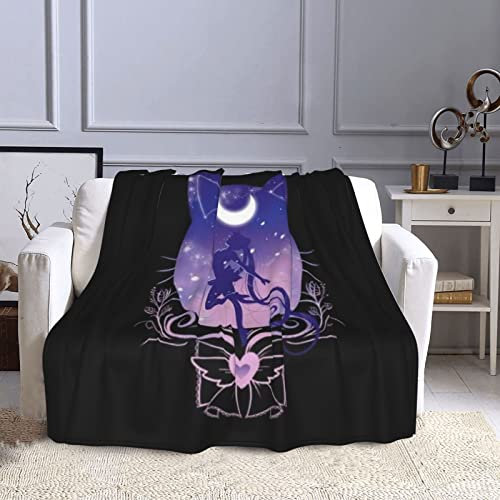 GAGALU XXL Kuscheldecke Flauschig Wohndecken Kuscheldecken 150x200 Anime Decke Sofadecken Tagesdecke Anime Merchandise (1,220x260 cm)