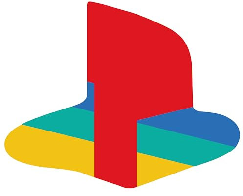 Devino® PS5 Aufkleber Classic Logo | EIN Kleiner Sticker mit großer Wirkung | Für Playstation 5 Slim/Pro (Disc & Digital)