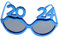 Amosfun 2St 2024 Brille Kostüm-Cosplay-Brille Party-Brillen-Requisite Neujahr happy new year topper schnapsgläser Kostümzubehör für das neue Jahr Partygeschenke für das neue Jahr Stk Blue