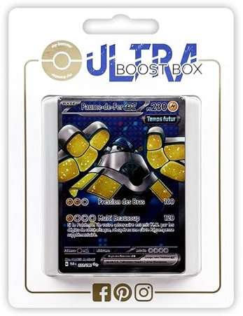 Paume-de-Fer ex (Iron Hands ex) 223/182 Future Shiny Full Art - my-booster X Écarlate et Violet 4 - Faille Paradoxe Box of 10 Pokemon French cards