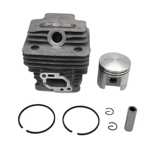 Wivplex Kit fasce elastiche cilindro pistone 42MM, for Echo, SRM-4605 SRM-4600 CLS-4600 CLS-4610 4605 Ricambio for motosega da giardino Kit guarnizione cilindro pistone