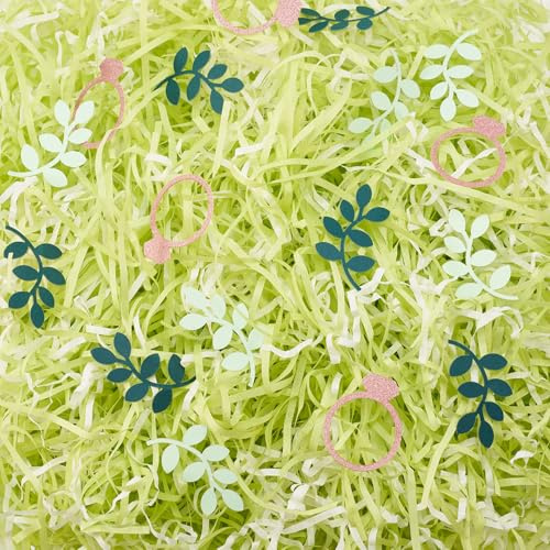 Beadthoven 100G Shredded Tissue Paper Raffia Gift Filler Paper Shreds Box Basket Craft Paper Twine for Wedding Easter Christmas Boxes Packaging Decor Basket Filling