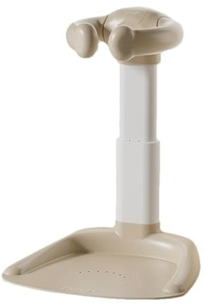 Smileshiney Soporte para bañera para bebé, soporte para bañera de bebé, base antideslizante para fiestas de bebé de pie, mango ajustable y estable para baño infantil