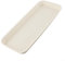 Soucoupe rectangulaire robuste pour plantes d'intérieur, jardins et projets de bricolage (beige M)