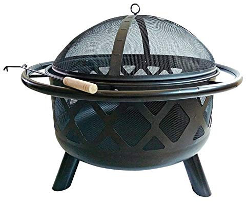 XZHOOQP Foyer d'extérieur pour Jardin, Foyer de Cuisine en Fer forgé, Cadeaux de Jardin pour voisins