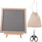 KALLORY 1 Satz Briefbrett Home-message-board Message-board- Praktisches Message Board Brief-message-board Praktisches Memoboard Diy Massagebrett Diy-board Memoboards Grey Hölzern