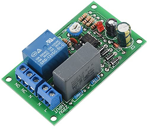 Quystetes Scheda Relè 220V, Accensione, Ritardo, Modulo Circuito, Interruttore Corridoio, Luce Scale, D1B5