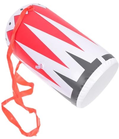 TOYANDONA PVC Aufblasbares Hüfttrommel Spielzeug Junge Mädchen Musikparty Cosplay Lustiges Instrument Percussion Für Jungen Mädchen Geburtstagsfeier Bühnenrequisiten Aus Strapazierfähigem Ma