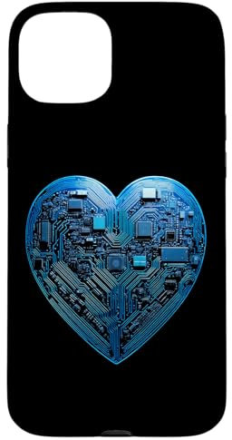 iPhone 15 Plus Valentine Motherboard Microchip Circuit IT Computer Graphic Case