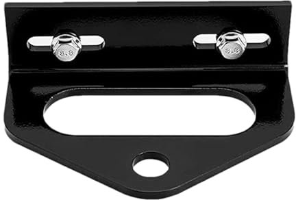 Hitch de remorque de Tondeuse à Gazon à zéro - Hitch de Tondeuse en Acier | Ajustement Facile à Installer pour Les tondeuses, tracteurs et charrettes de Jardin de 2,4 à 5 pouc