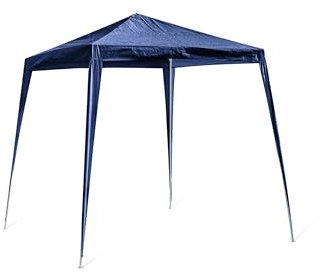 HERSIG - Carpas para Exteriores - Cenadores para Jardin 2x2m - Pergolas de Jardin Resistente - Carpa Desmontable Fácil de Montar, Terraza, Camping, Playa o Eventos - Protección Solar UV - Azul