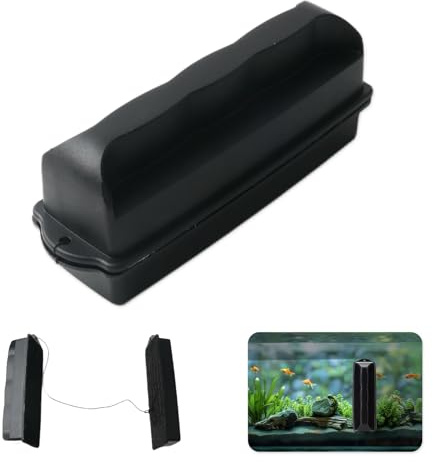 Aquarium Scheibenreiniger Magnet Aquarium Glas Starke Magnetbürste | Magnetisches Reinigungswerkzeug Algenmagnet Scheibenreiniger Magnet Algenmagnet Starker Magnetbürste für Aquariumscheiben