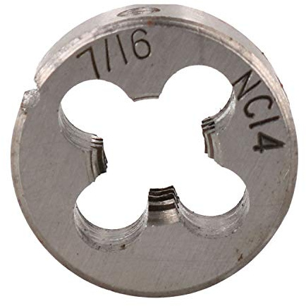 7/16 x 14 UNC Imperial Die Nut 1 (25mm) Tungsten Steel TD113