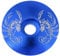 SM SunniMix Bike Headset, Stem Cap Cover for MTB Road Mountain Bicycle - Performance Aluminum Alloy - 1 1/8 inch - Multiple Colors, Blue Scorpion